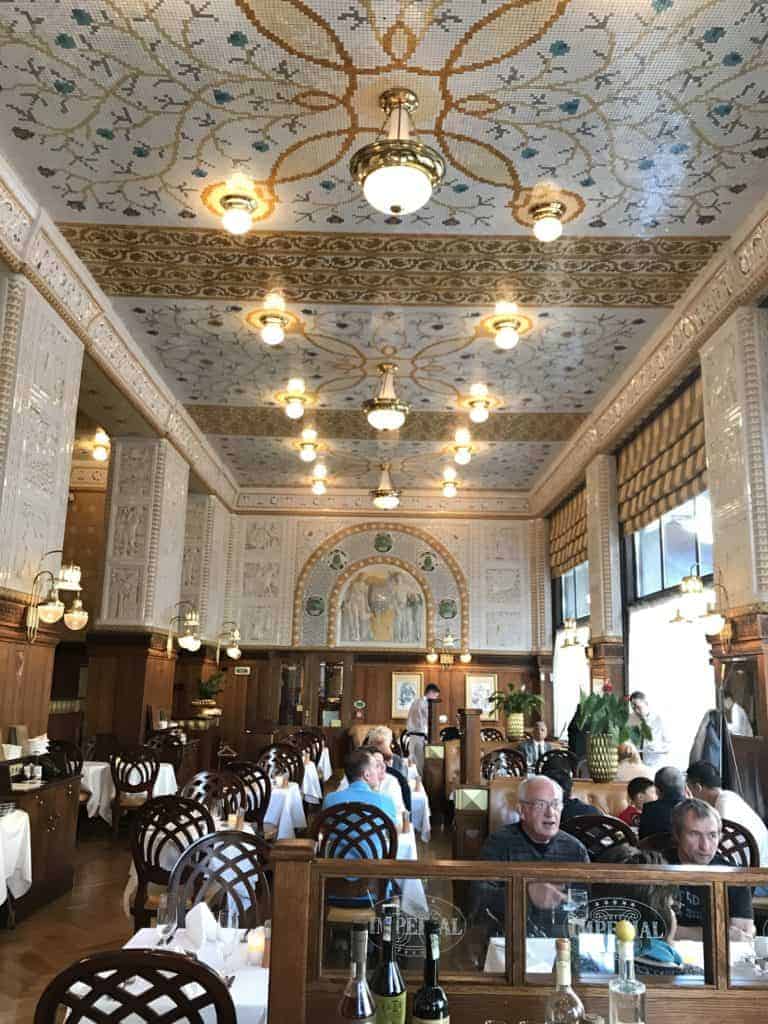 捷克布拉格Cafe Imperial 帝國咖啡館/十大世界最美咖啡館 4